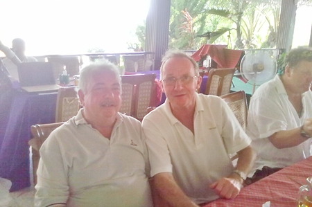 Green Valley winners, Alun Webber & Ted Senior.